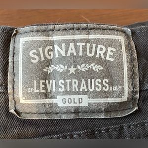 Levi Strauss & Co Signature Gold 36/30 men’s black jeans (#80)